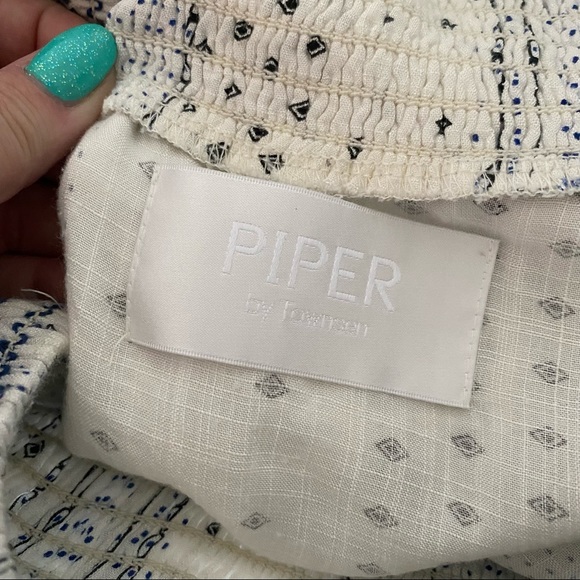 piper by townsen ruffle embriodered mini skirt - Picture 3 of 5